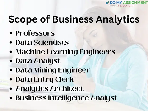 scope of business analytics