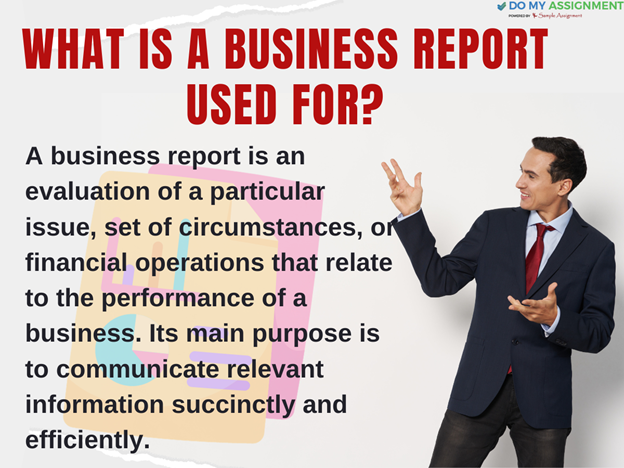 what is a business report used for