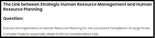 difference between human resource management and human resource planning 1