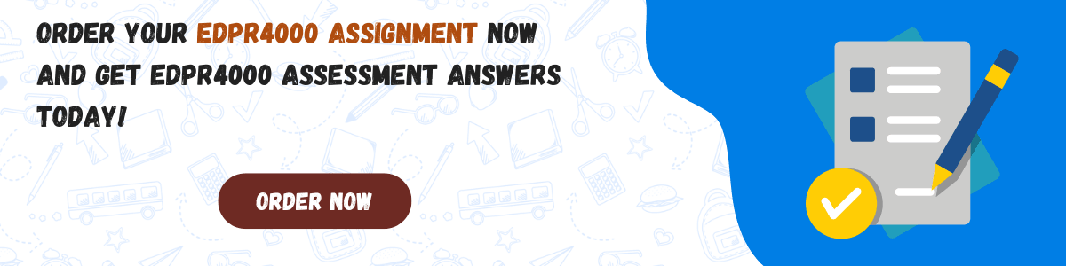 EDPR4000 Assignment